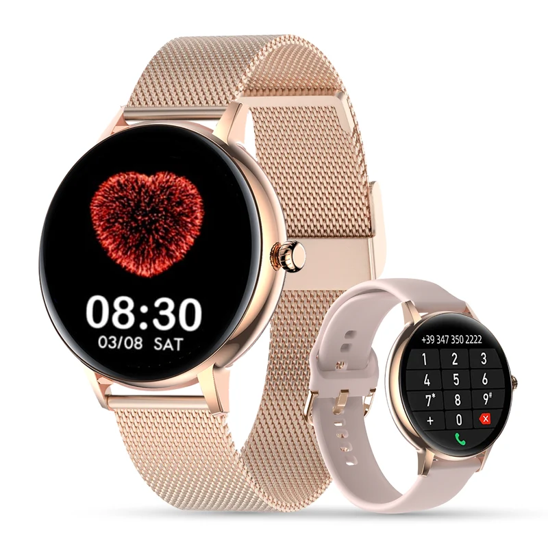 LSCALL montre connectée femme strava Passer des appels en Bluetooth