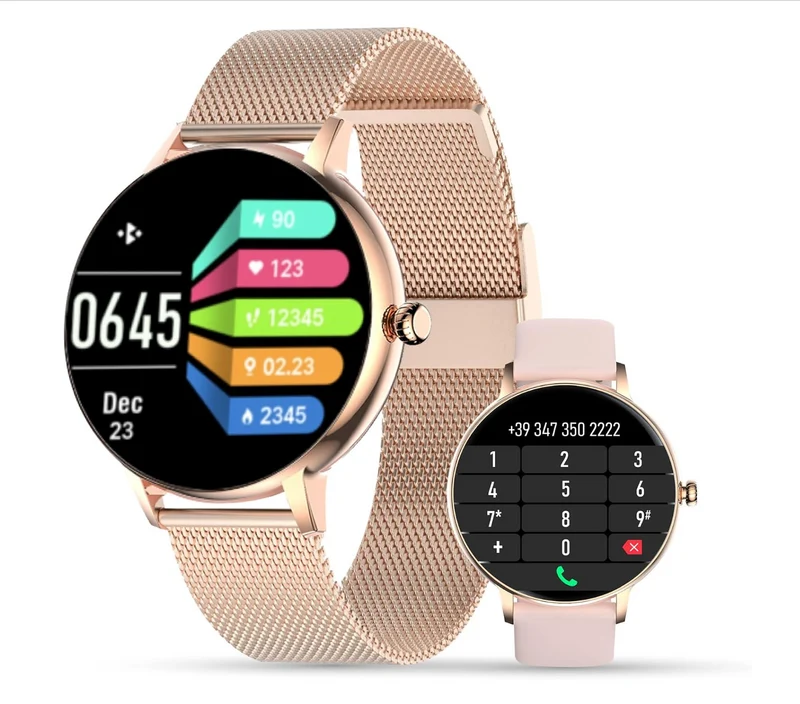 LSCALL montre connectée femme strava Passer des appels en Bluetooth