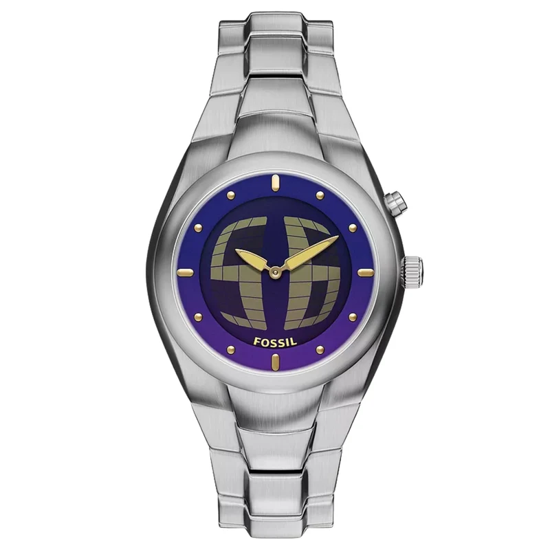 Fossil Y2K Big Tic 40mm Limited Edition Digital Steel Quartz Watch LE1228