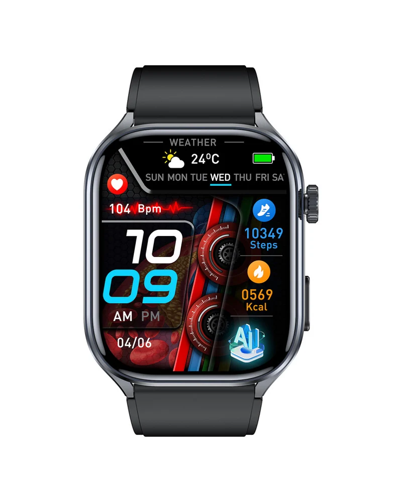 Montre Connectée Smarty SW112A Avec Suivi Santé Et Notifications