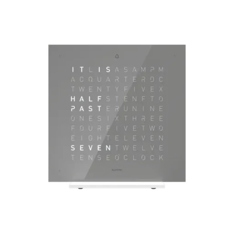 QLOCKTWO Earth 13.5 Pure Early Grey Tea English Table Clock T4PENEG-UK