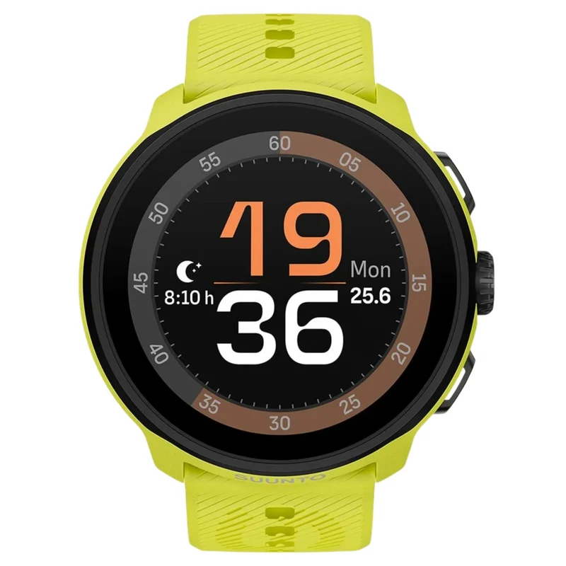 Suunto Run Lime Digital Silicone Smart Watch SS051274000