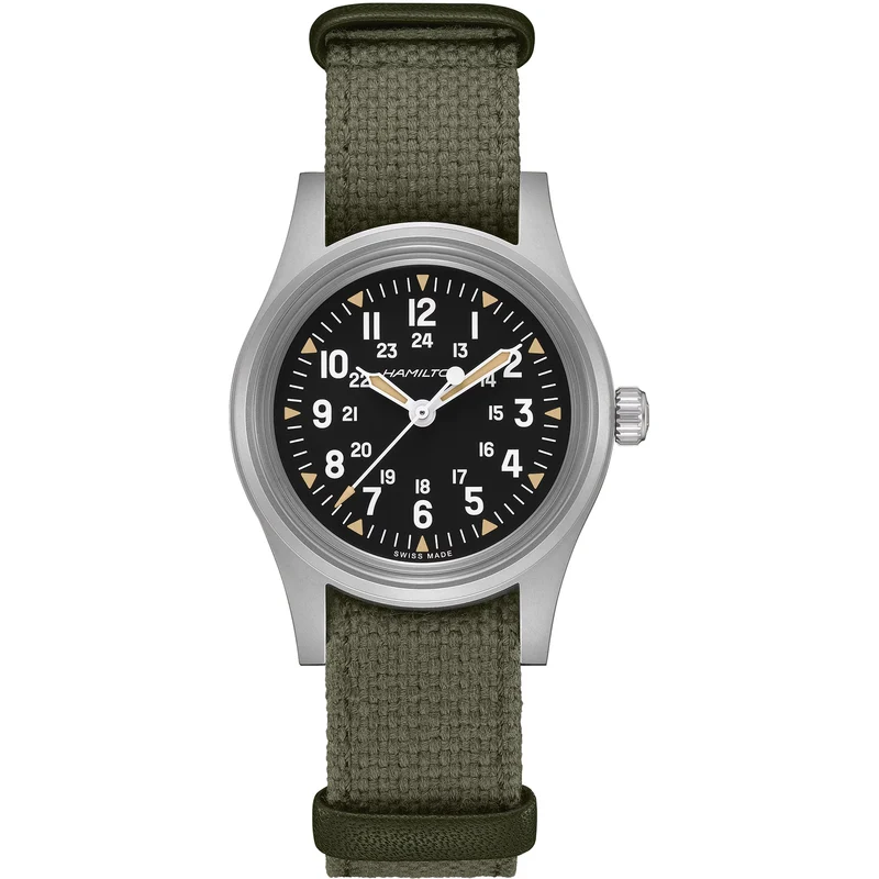 Hamilton Khaki Field 36mm "FAPD 5101 Reissue" Black Dial NATO Mechanical Watch H69399930