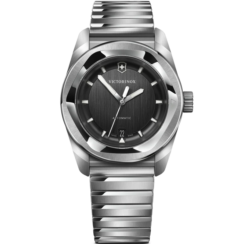 Victorinox Concept One 39mm Black Dial Steel Mens Automatic Watch 242059