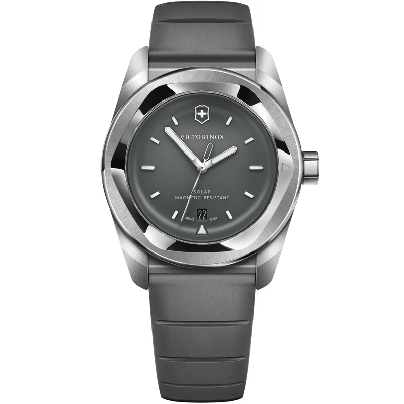 Victorinox Concept One 39mm Solar Storm Dial Rubber Mens Quartz Watch 242052