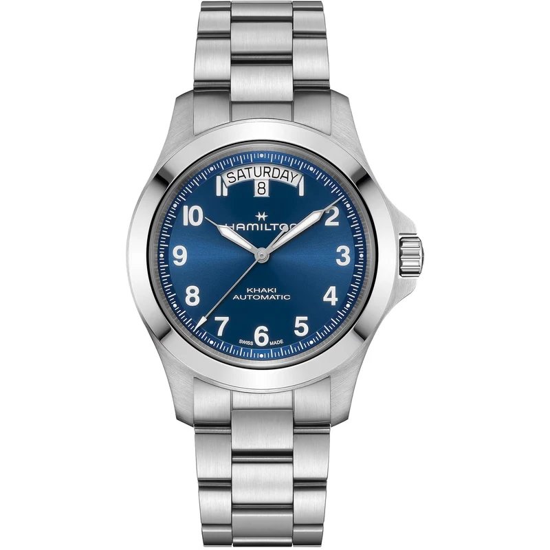 Hamilton Khaki Field King 40mm Blue Steel Mens Automatic Watch H64475140