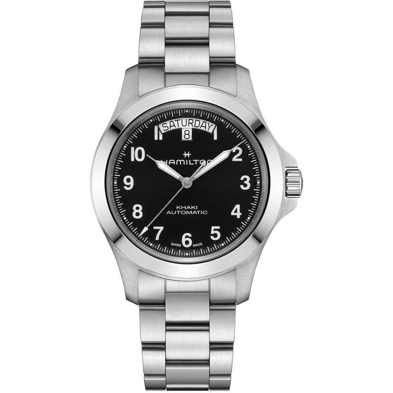 Hamilton Khaki Field King 40mm Black Steel Mens Automatic Watch H64475131