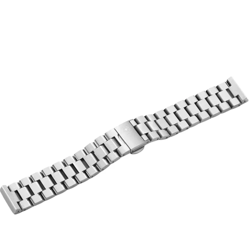 Victorinox Iconic Premium Stainless Steel 21mm Silver Watch Strap D1 V.60040
