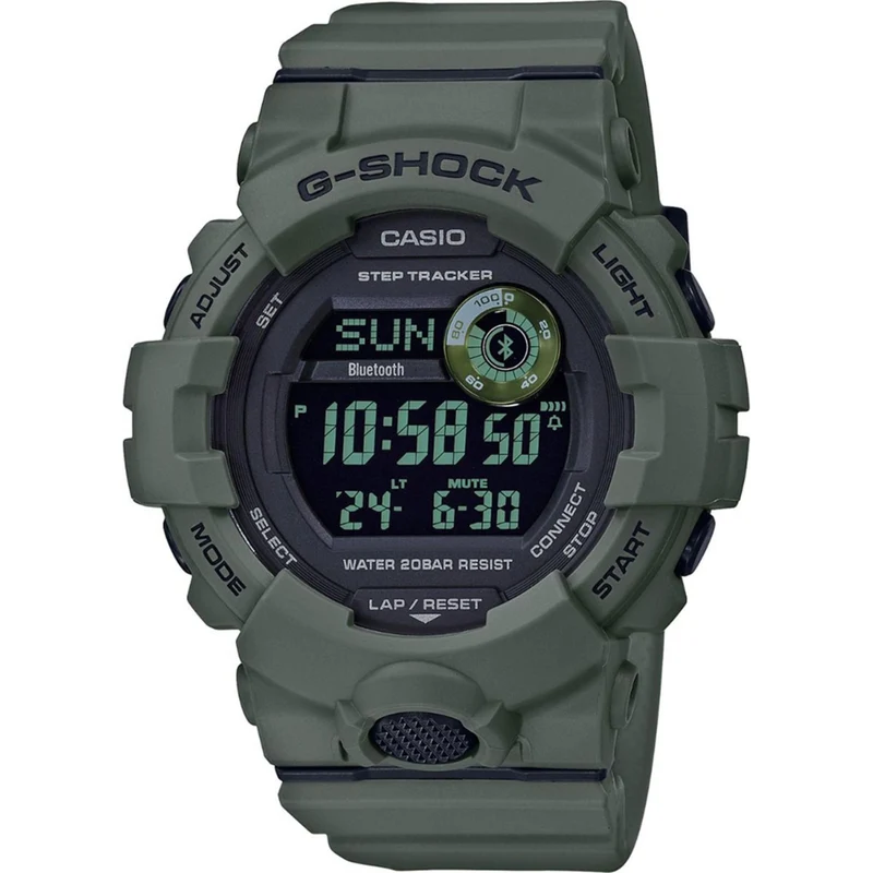 Casio G-Shock GBD-800 Series G-Squad Digital Resin Strap Men's Watch GBD-800UC-3ER