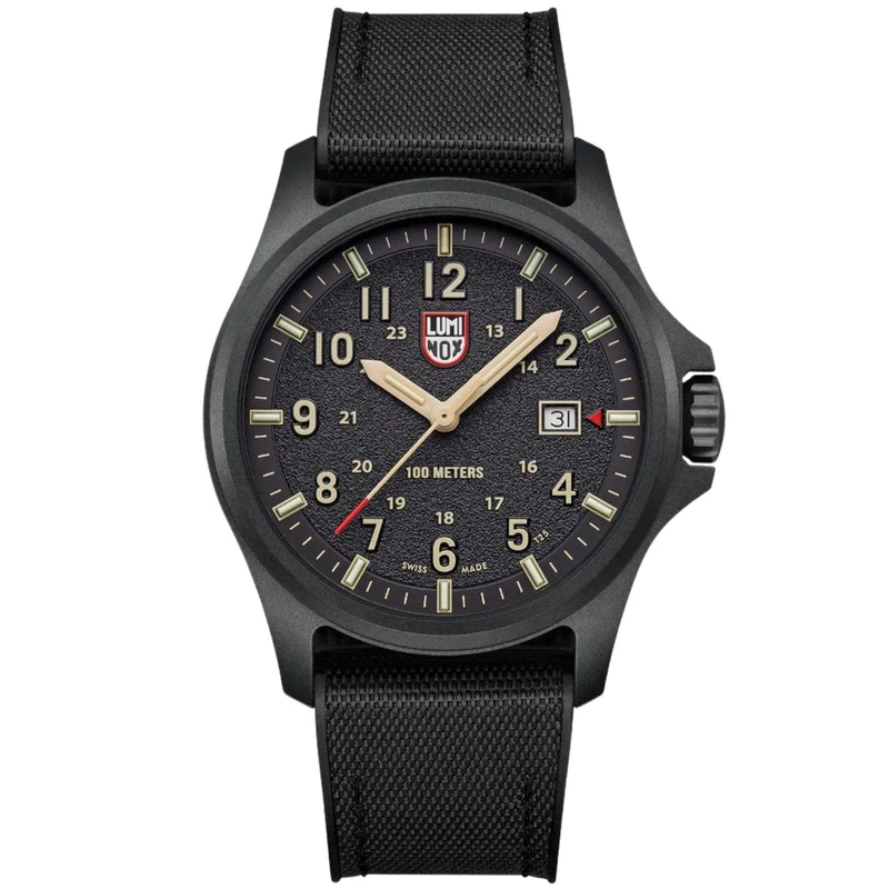 Luminox Atacama Field 43mm Black Dial Rubber Mens Quartz Watch XL.1970.2