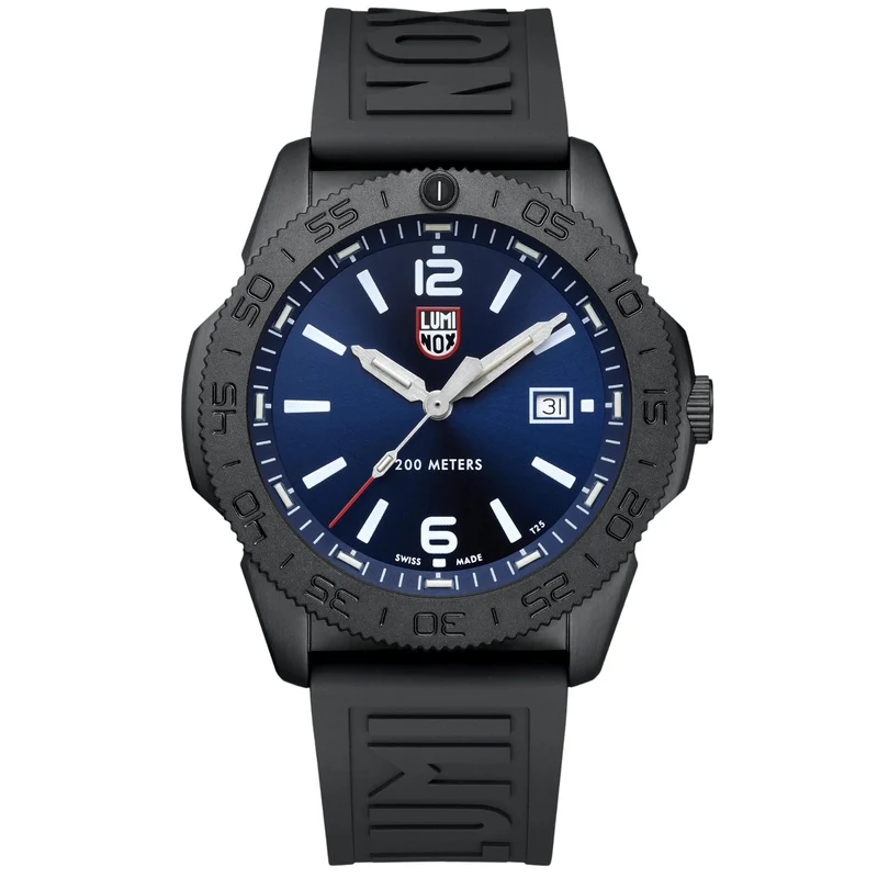 Luminox Pacific Diver 44mm Blue Dial Rubber Mens Quartz Watch XS.3123.B