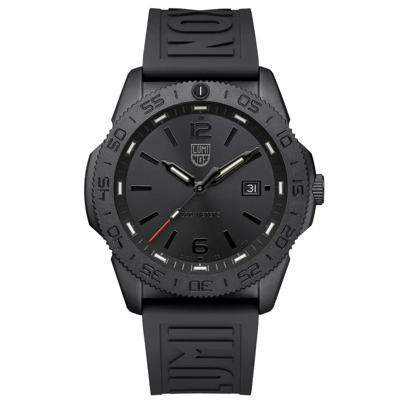 Luminox Pacific Diver 44mm Black Dial Rubber Mens Quartz Watch XS.3121.BO.1