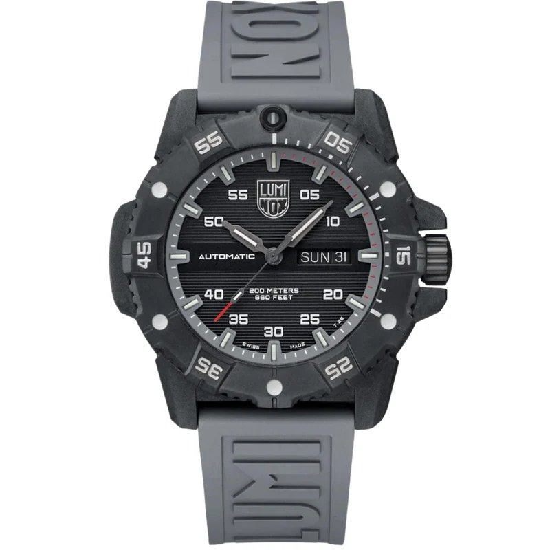 Luminox Master Carbon SEAL 45mm Black Dial Rubber Mens Automatic Watch XS.3862