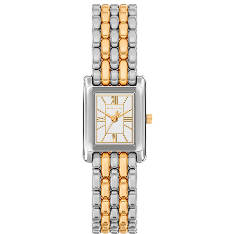Michael Kors Petite 20mm White Dial Steel Ladies Quartz Watch MK4999