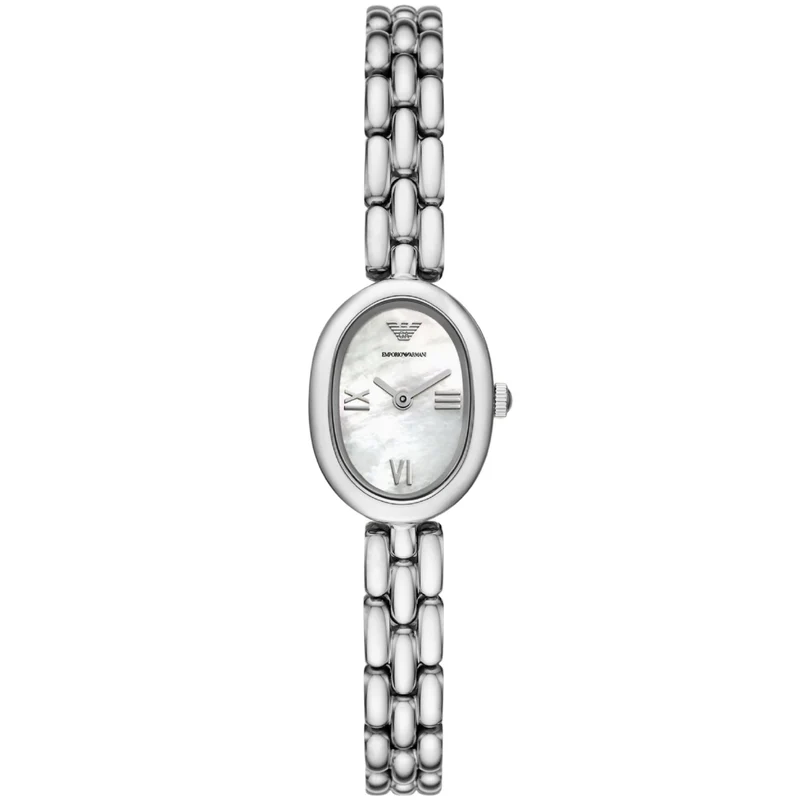 Emporio Armani Sinfonia 24mm White Dial Steel Ladies Quartz Watch AR11720