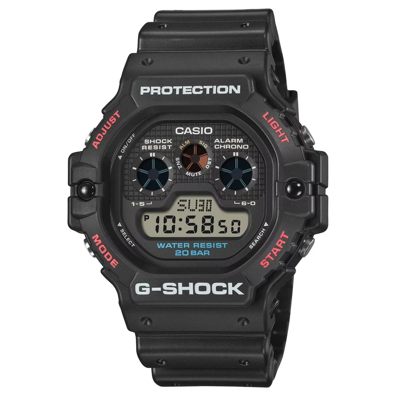 Casio G-Shock Black Digital Resin Strap Men's Watch DW-5900U-1ER