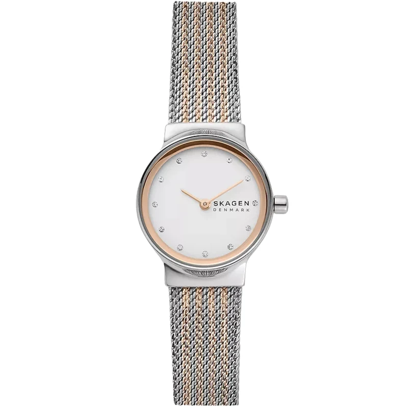 Skagen Freja Lille 26mm White Dial Steel Ladies Quartz Watch SKW2699