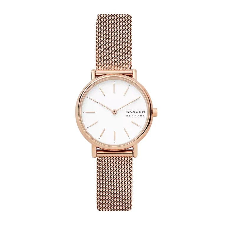 Skagen Signatur Lille 30mm White Dial Steel Ladies Quartz Watch SKW2694