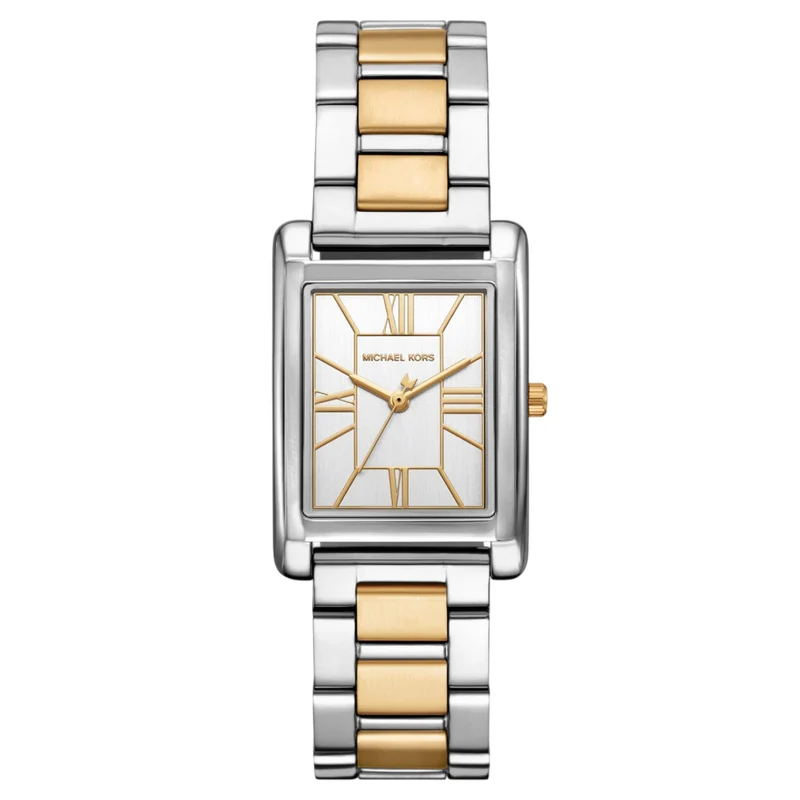 Michael Kors Essex 26mm Silver Dial Steel Ladies Quartz Watch MK4967
