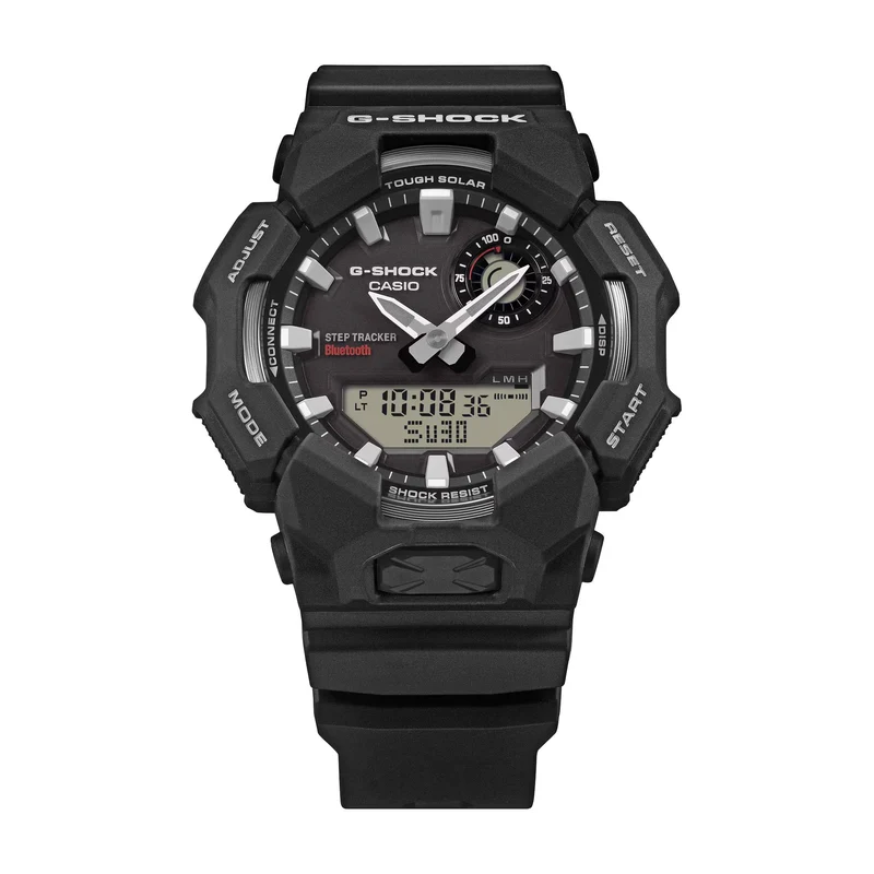 Casio G-Shock Solar Bluetooth Black Digi-Analogue Resin Strap Men's Watch GA-B010-1AER
