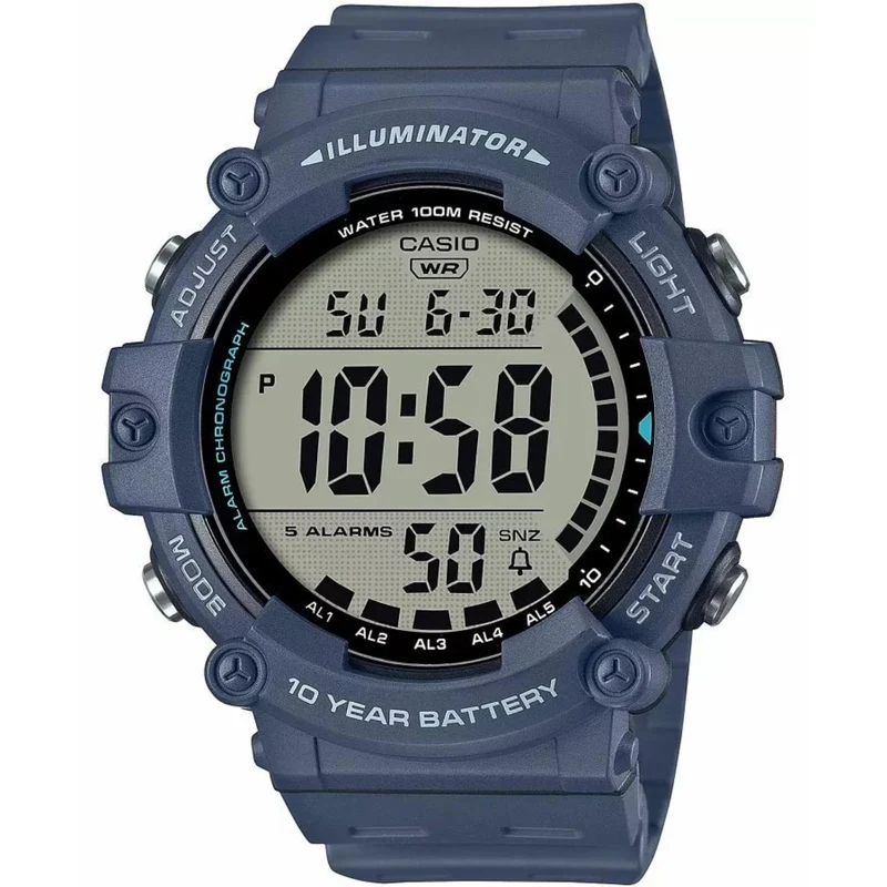 Casio Standard Quartz Digital Resin Strap Men's Watch AE-1500WH-2AVEF