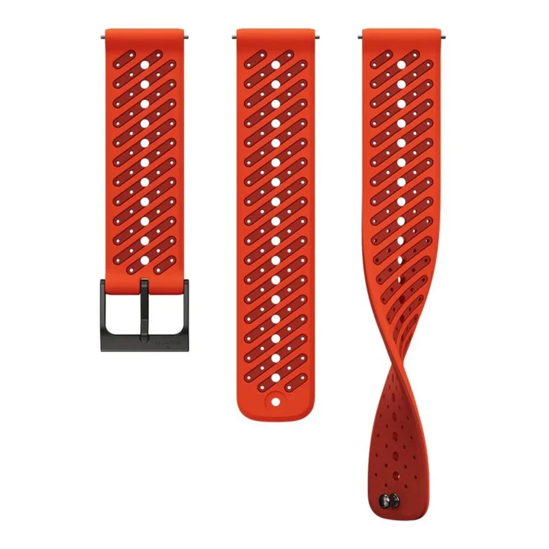 Suunto Athletic 8 Coral Orange Silicone Strap SS051243000