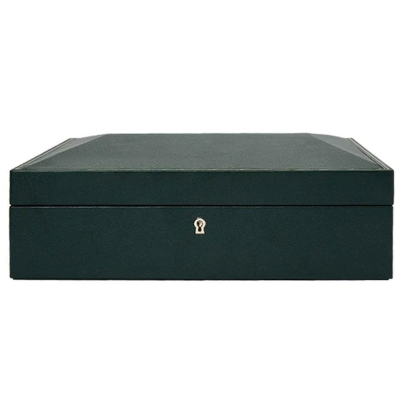 WOLF British Racing 15 Piece Green Watch Box 793241