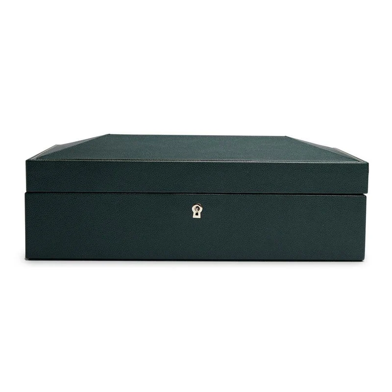 WOLF British Racing 10 Piece Green Watch Box 792741