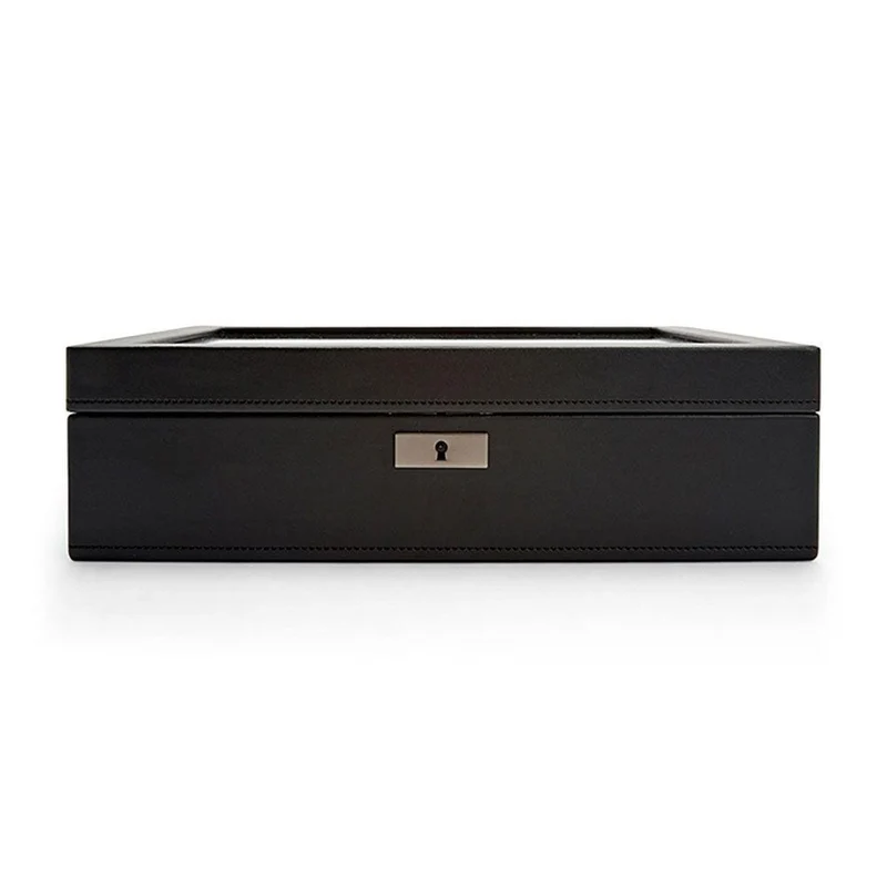 WOLF Axis 10 Piece Powder Coat Watch Box 488103