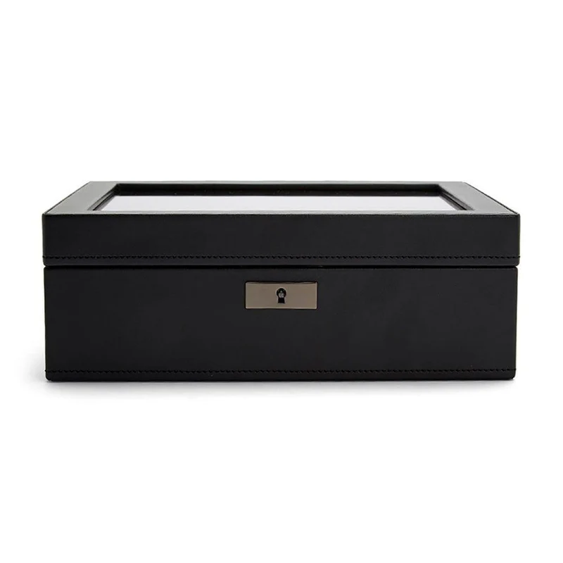 WOLF Axis 8 Piece Powder Coat Watch Box 488003