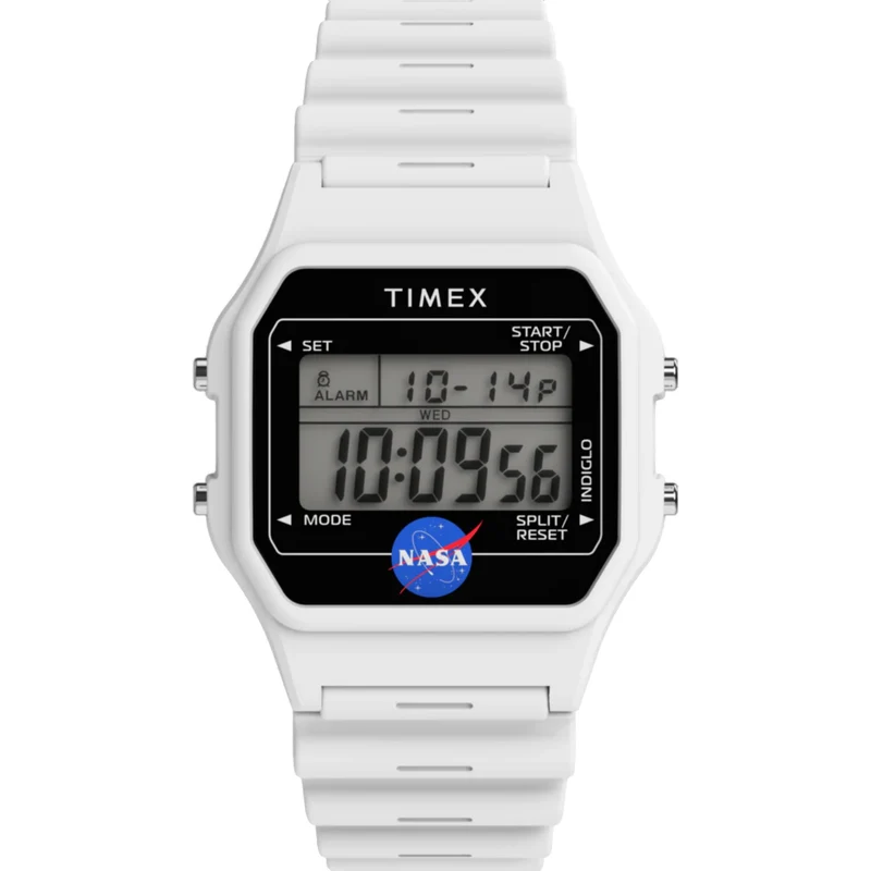 Timex Main Street 36mm Digital Resin Quartz Watch TW2Y13500