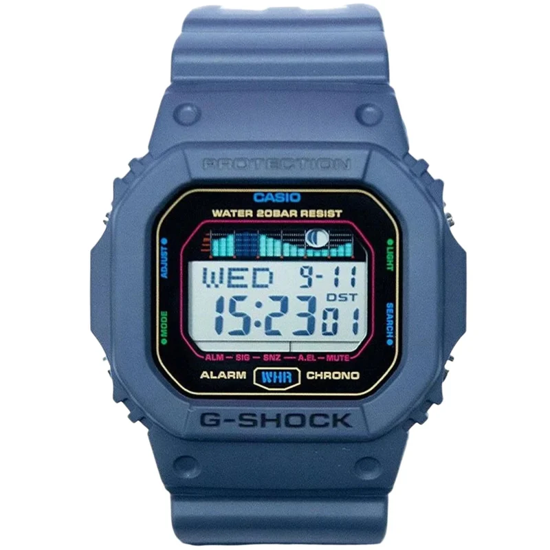 Casio G-Shock GLX-5600 Series G-Lide Digital Resin Strap Watch GLX-5600WHR24-2ER