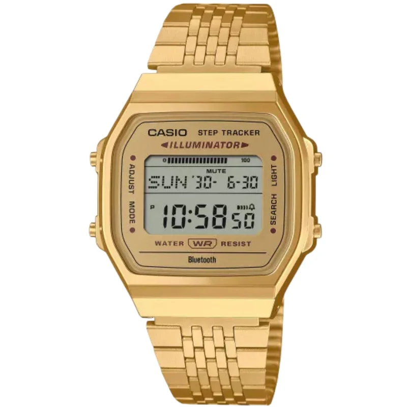 Casio Vintage Digital Steel Strap Watch ABL-100WEG-9AEF