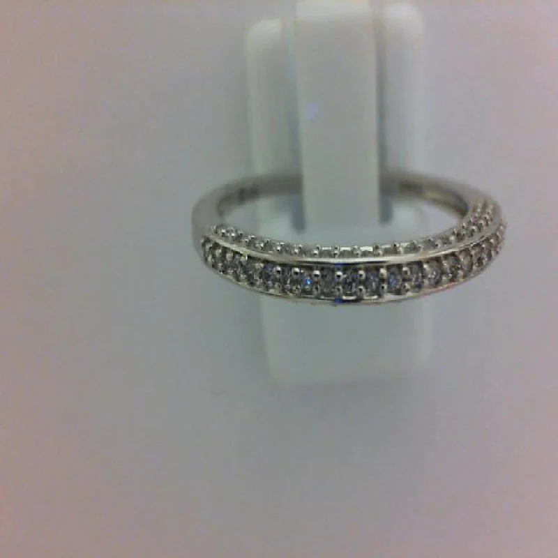 Alliances Demi-Tour Pierres Diamant Serties Taille Unique Or 18 Carats Jaune Classiques