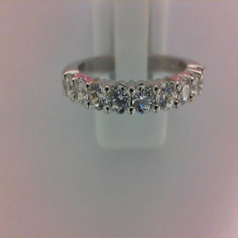 Alliances Demi-Tour Pierres de Diamant Serties Taille Brillant – Or Jaune 18 Carats – AU750