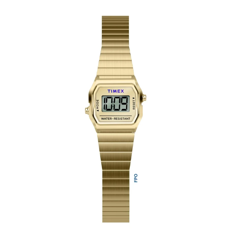 Timex 180 20mm Quartz Digital Steel Ladies Quartz Watch TW2Y46600