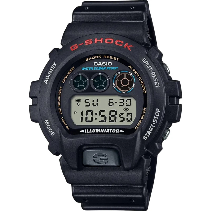 Casio G-Shock Classic Digital Black Resin Strap Men's Watch DW-6900U-1ER