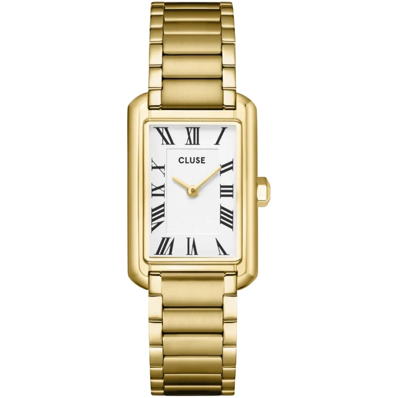 CLUSE Belisenna Quartz White Dial Steel Strap Women's Watch CW15001