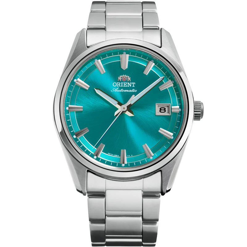 Orient Stretto 38.5mm Date Limited Release Seasonal Blue Dial Steel Automatic Watch RA-AC0R06L30B