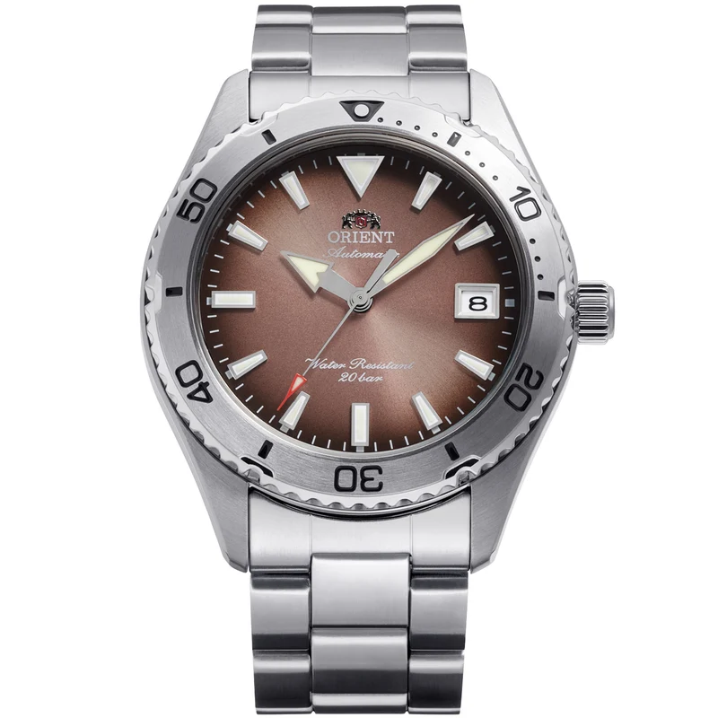 Orient Mako 40mm Limited Release Copper Dial Steel Mens Automatic Watch RA-AC0Q17Y30B