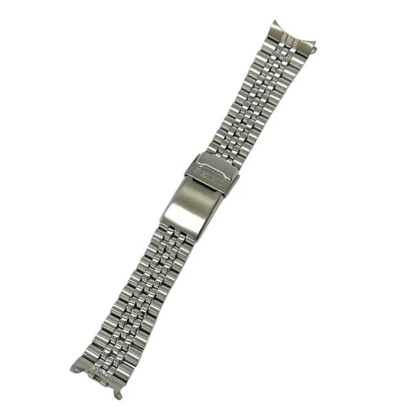 Seiko Brushed Finish Silver Tone Steel Watch Strap 44G2JZ