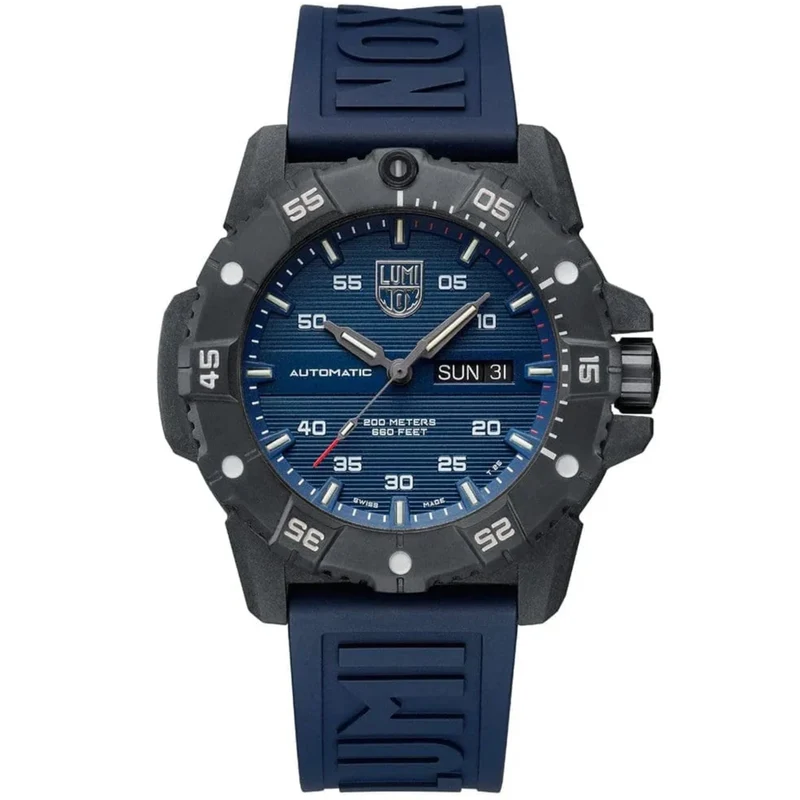 Luminox Master Carbon SEAL 45mm Blue Dial Rubber Mens Automatic Watch XS.3863