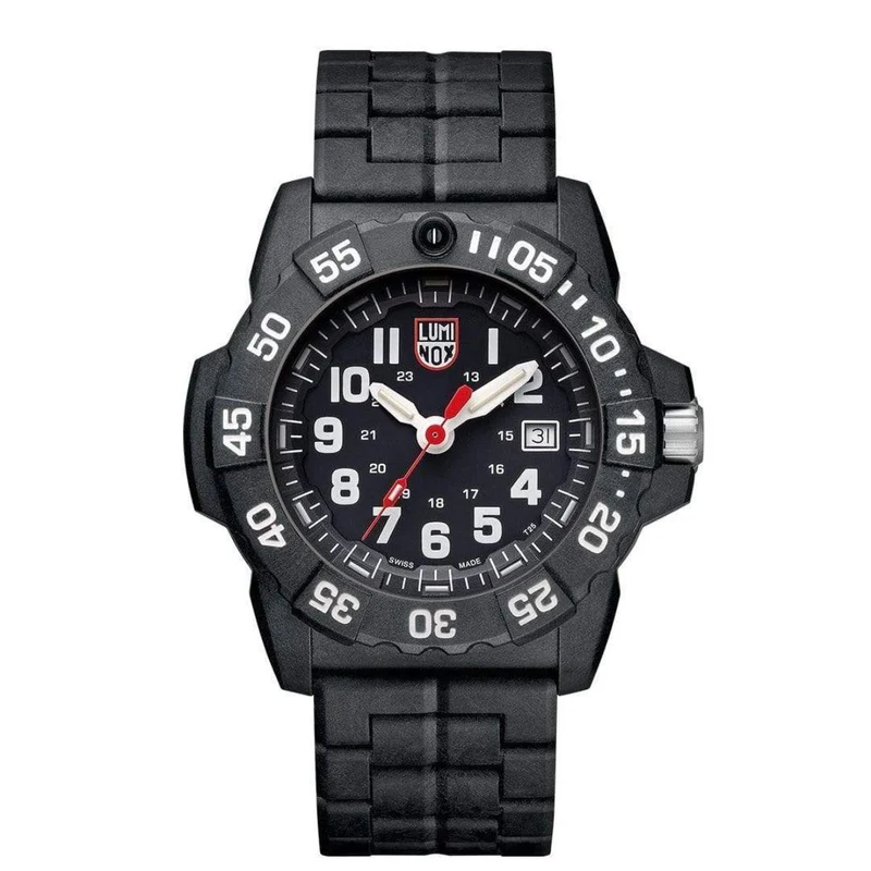 Luminox Navy Seal 45mm Black Dial Carbonox Mens QuartzWatch XS.3502.L