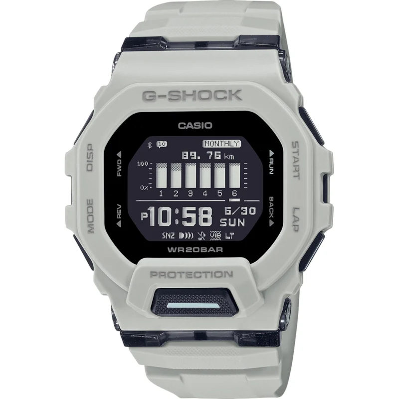Casio G-Shock Move GBD-200 Series Digital Resin Strap Men's Watch GBD-200UU-9ER