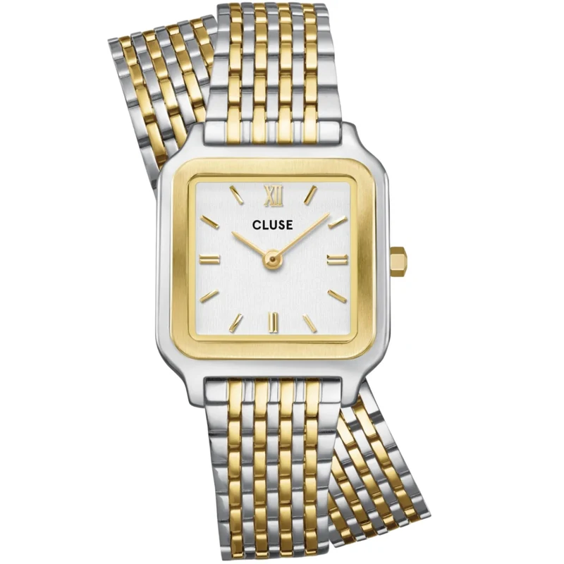 CLUSE Gracieuse Petite Quartz White Dial Steel Strap Women's Watch CW11814