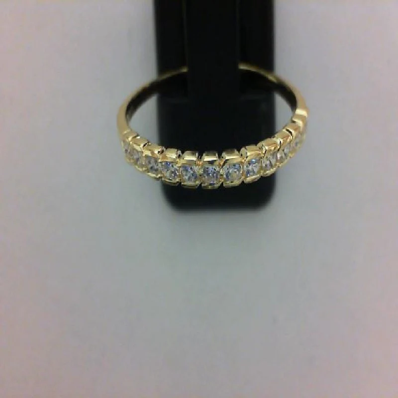 Alliances ALOÏZE Référence Boutique 1/2 Tour Diamant Pavé 0,50 Ct Total – Or Jaune 18 Carats