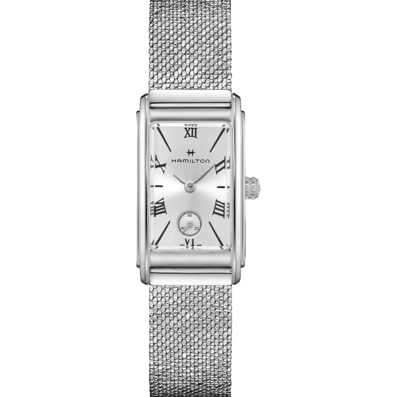Hamilton American Classic 19mm Silver Dial Steel Ladies Quartz Watch H11221150