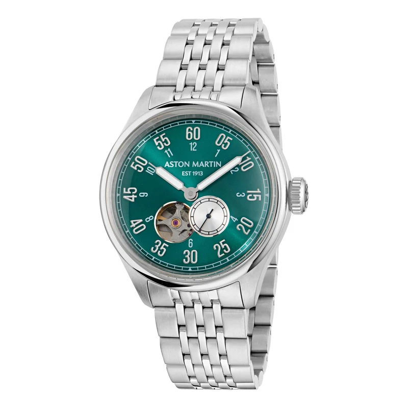 Aston Martin Automatic Green Dial RSST Bracelet Men's Watch MTTS1F504