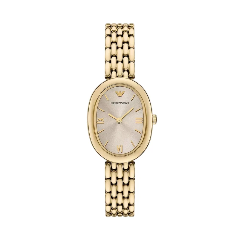 Emporio Armani Ophelia 34mm Gray Dial Steel Ladies Quartz Watch AR11707