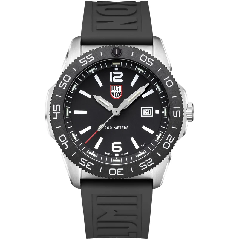 Luminox Pacific Diver 3120 Black Dial Rubber Strap Men's Watch XS.3121.1